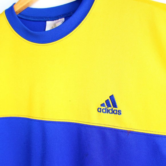 Vintage 90's Adidas Jersey Tee Made In Canada - Picture 4 of 5